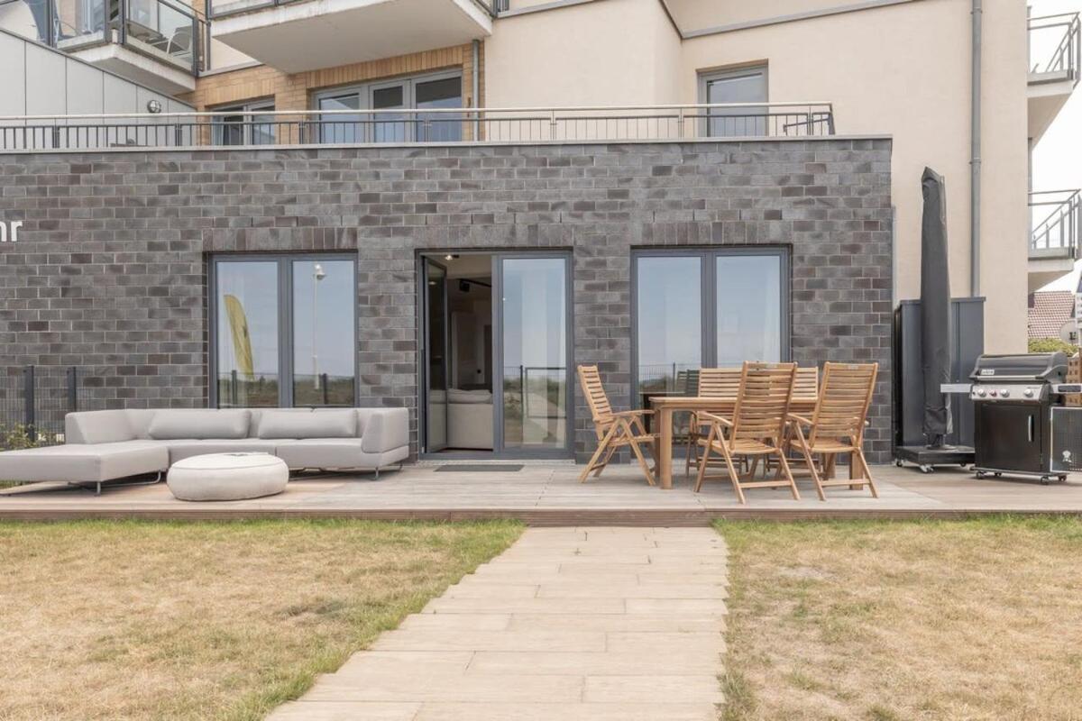 Luxus Meerblick Strand & Sauna & Garten & Heimkino Glowe Bagian luar foto