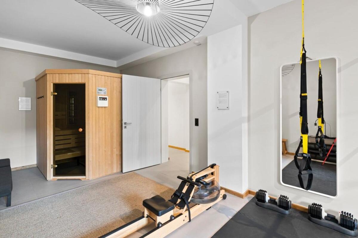 Luxus Meerblick Strand & Sauna & Garten & Heimkino Glowe Bagian luar foto