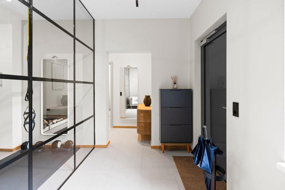 Luxus Meerblick Strand & Sauna & Garten & Heimkino Glowe Bagian luar foto