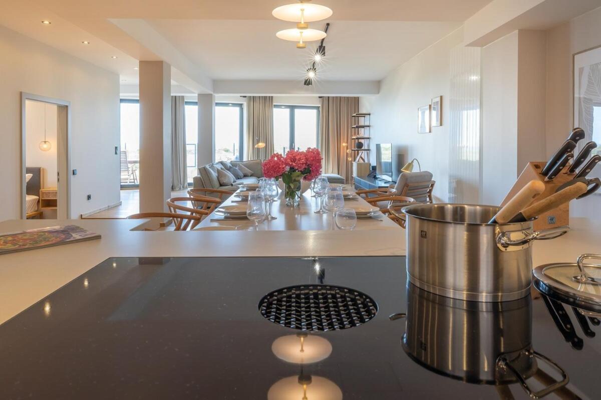 Luxus Meerblick Strand & Sauna & Garten & Heimkino Glowe Bagian luar foto